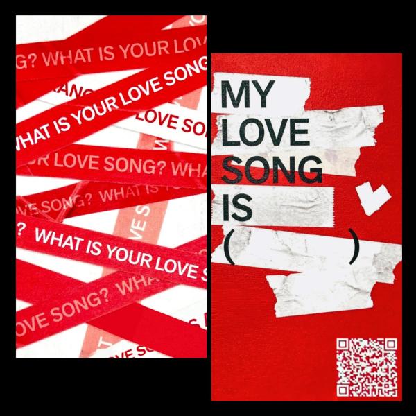 BTS : Arirang Valentines Event My Love Song is QR Card 