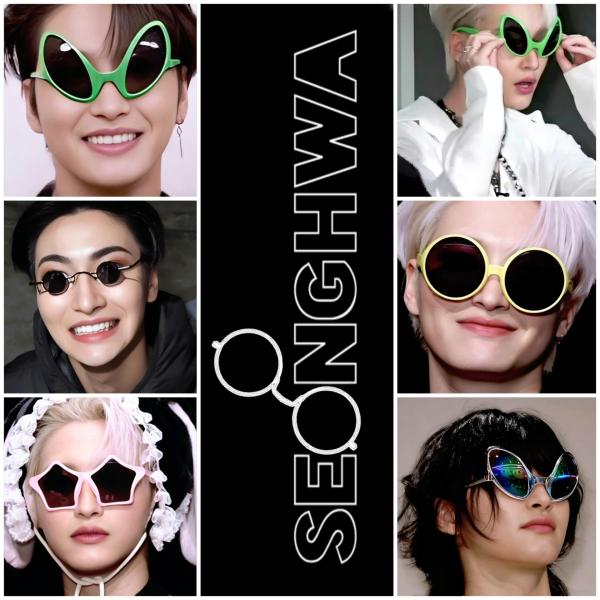 Ateez : Seonghwa in Glasses Photocards