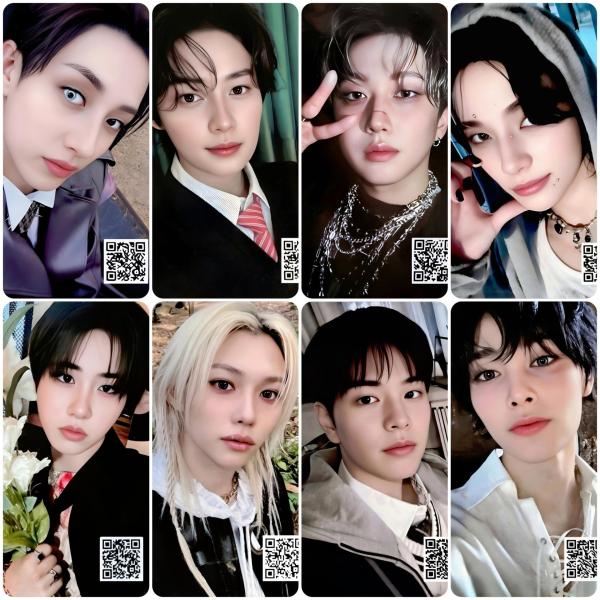 Stray Kids - Hop Real Touch Pop Up QR Photocards | Stay DeLulu!