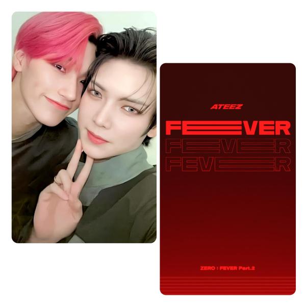 Ateez : Zero Fever Part.2 Joeun Music Unit Photocards - Yeosang/San