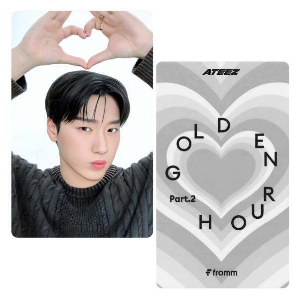 Ateez : Golden Hour 2 Fromm Store Video Call San Photocards