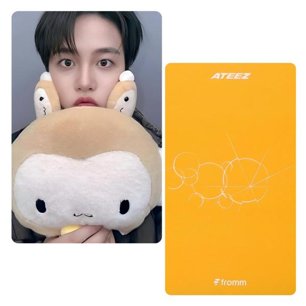 Ateez : Golden Hour Pt4 Fromm 3rd  fansign - Jongho Photocards