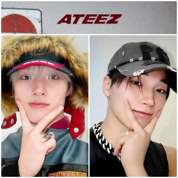 Ateez : BAD - Japan Fan Club Ver 1 Photocards
