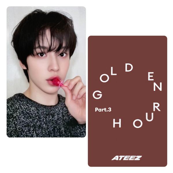Ateez : Golden Hour 3 Apple Music LD Candy Ver Photocards | Stay