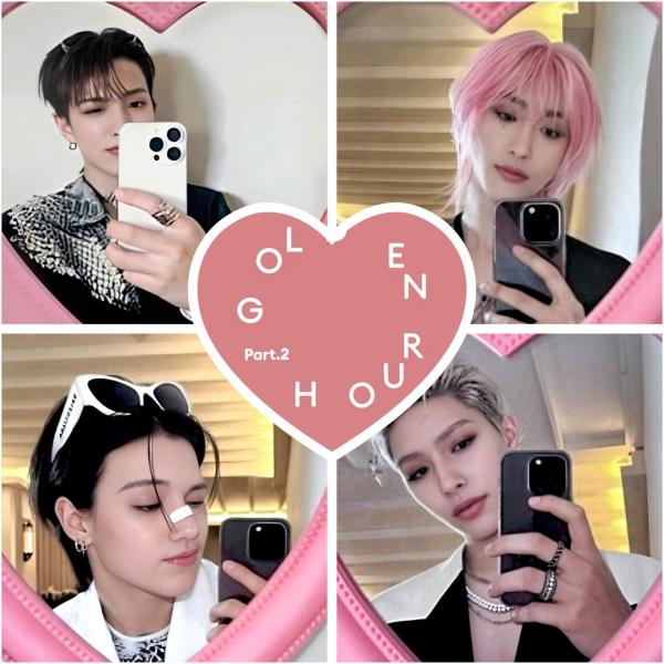 ATEEZ : Golden Hour 2 Makestar Mirror Selfie Photocards