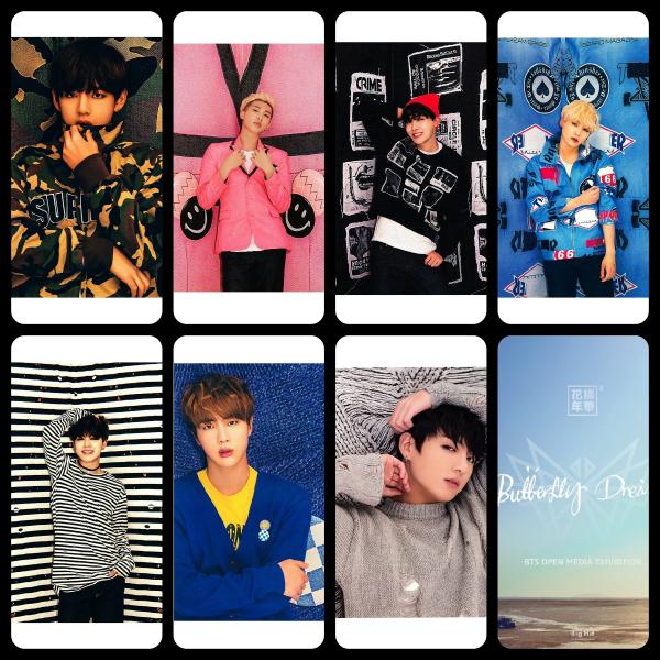BTS Butterfly Dreams Exhibition Photocards
