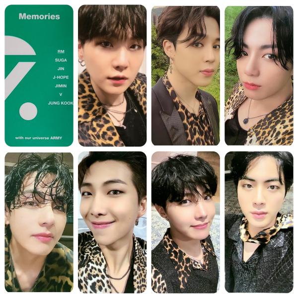 BTS Memories 2020 Blu Ray Photocards