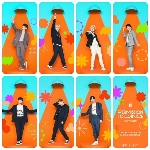 BTS Permission To Dance On Stage Photocards
