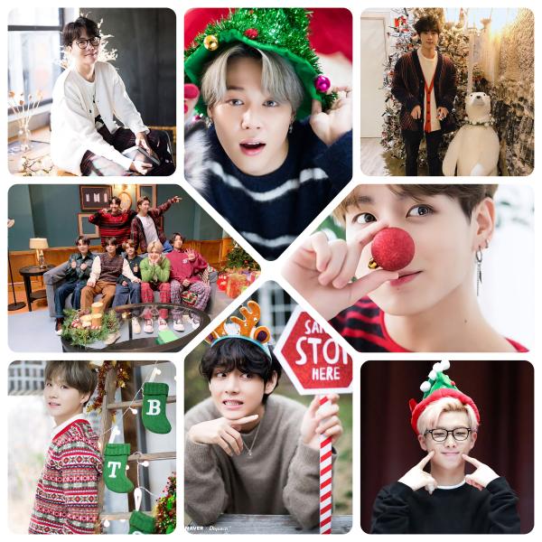 BTS - Christmas Photocards