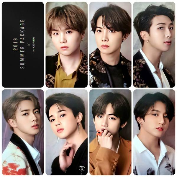 BTS Summer Package Korea Photocards