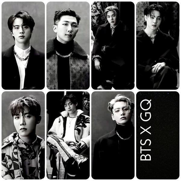 BTS Fashion Photo Cards