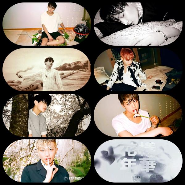 BTS HYYH In the Mood For Love Taiwan Postcards