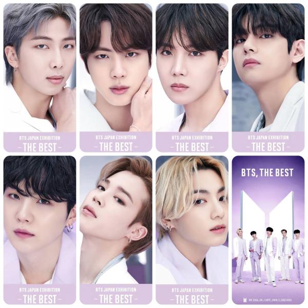 BTS The Best Japan Album Photocards