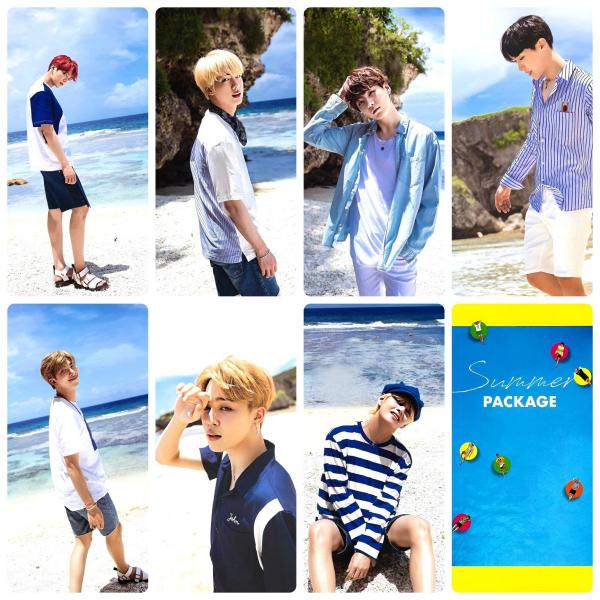 BTS Summer Package 2018 Saipan Photocards