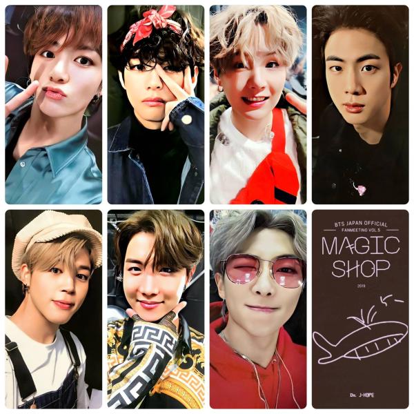 BTS Japan Fan Meeting Vol 5 Magic Shop Photocards