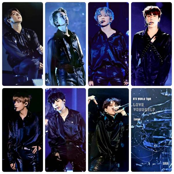 BTS Love Yourself Europe Blu ray Photocards