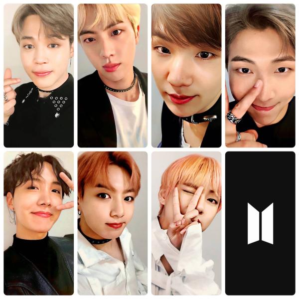 BTS Fake Love- Airplane 2 Ltd Edition Selfie Photo Cards
