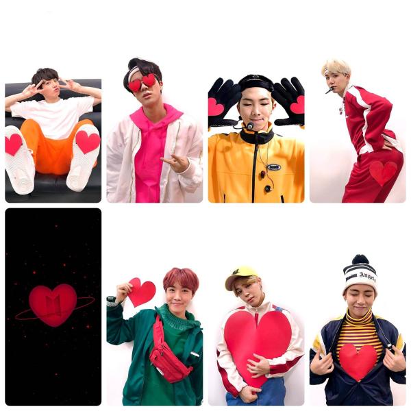 BTS Hearts for Army Photocard Set