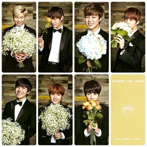 BTS 2nd Global Official Fanclub Photo Cards
