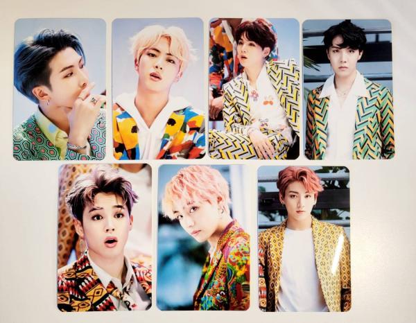 BTS x Naver Idol  photocards