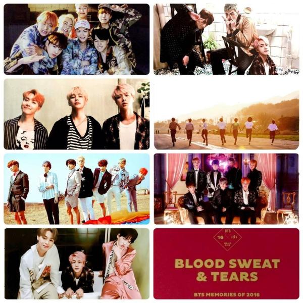 BTS Memories 2016 Photocards
