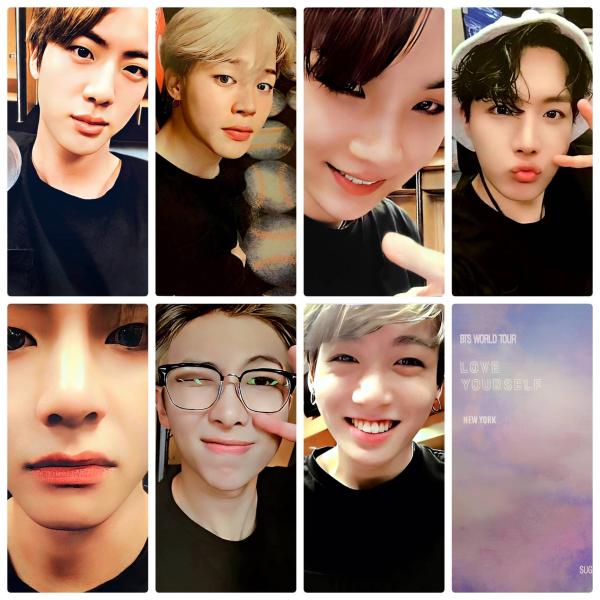 Love Yourself World Tour NEW YORK DVD photocards