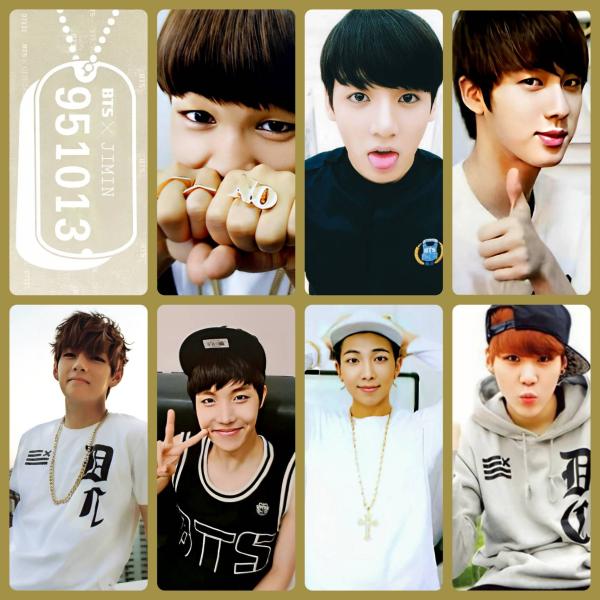 BTS Seasons Greetings 2014 1st Fan club Diary Photocards 