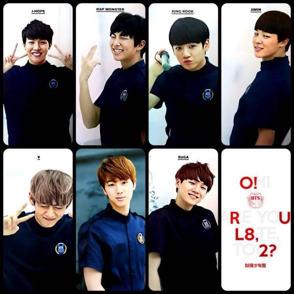 BTS O!RUL8,2? Photocards