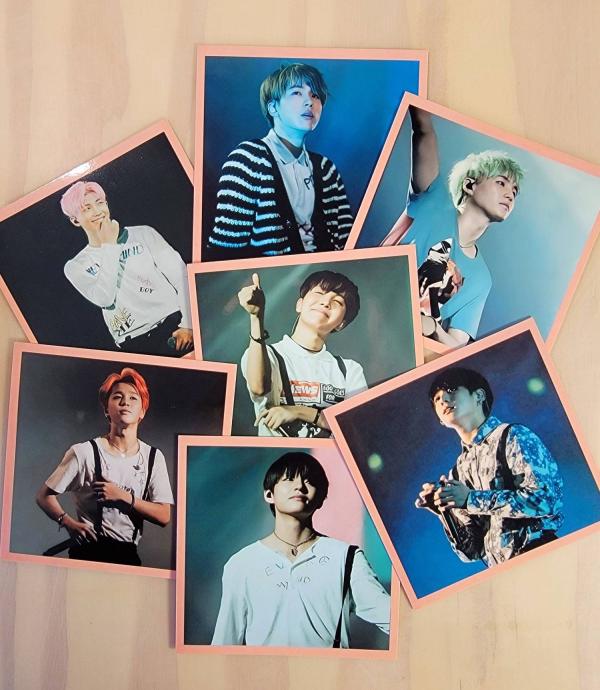 HYYH Live Onstage DVD photo cards