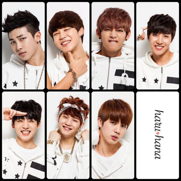 BTS Haru-Hana photocards
