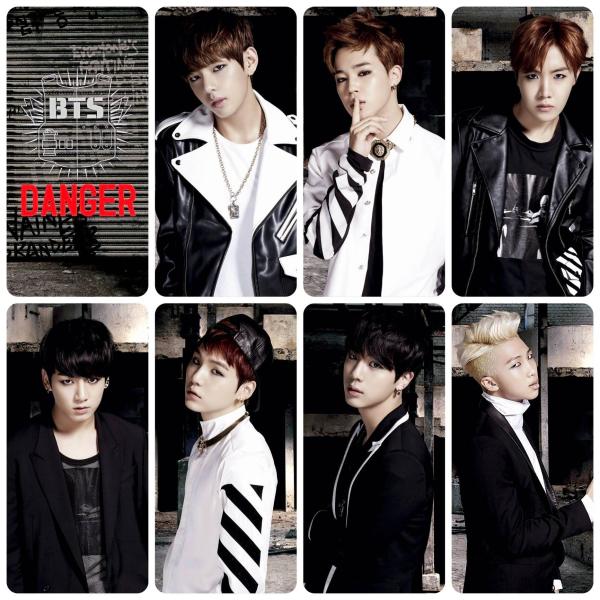 BTS Danger Japan photocards