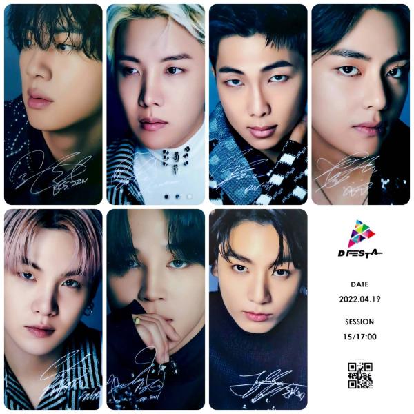 BTS - D Festa Photo Tickets