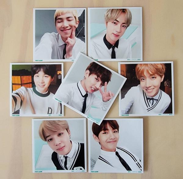 BTS - 3rd Army Zip photo album Mini Photocards