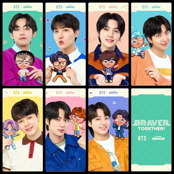 BTS - Cookie Run Kingdom Photocards