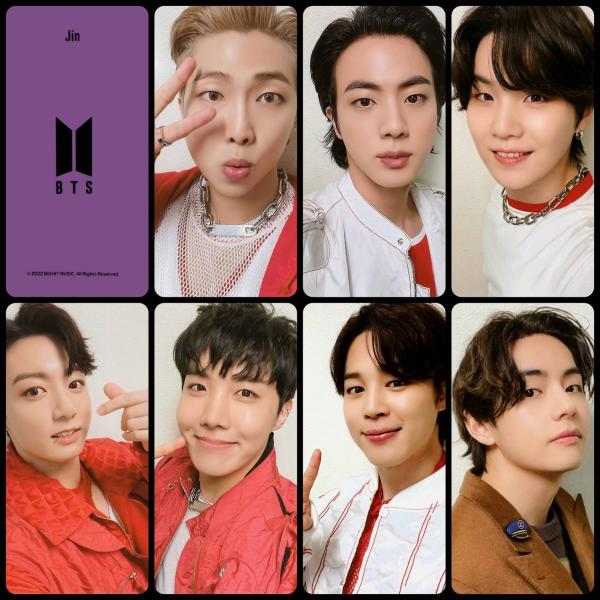 BTS - Merch box 9  Photocards