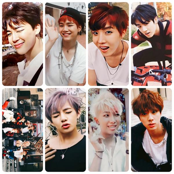 BTS - War of Hormone Broadcast Photocards 