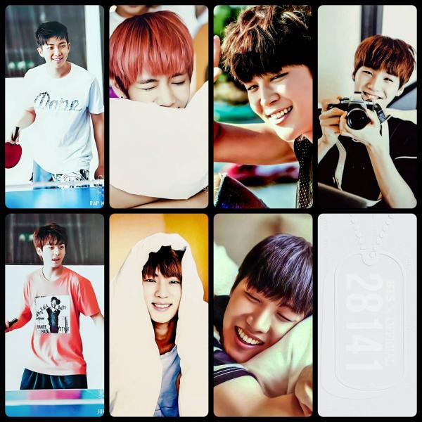 BTS - 1st Fan Meeting/Muster Postcards