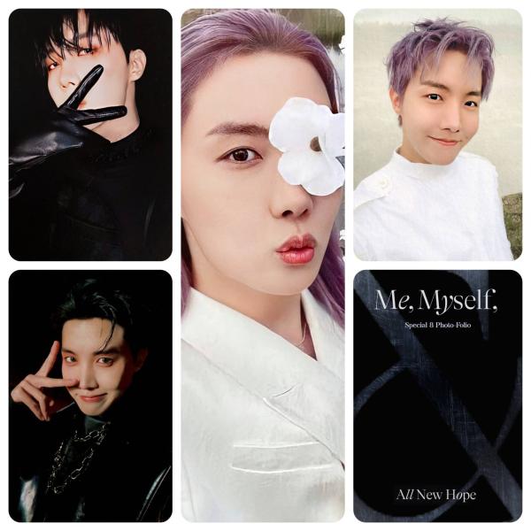 J Hope: All New Hope  -Me, Myself & I 4 card pc set