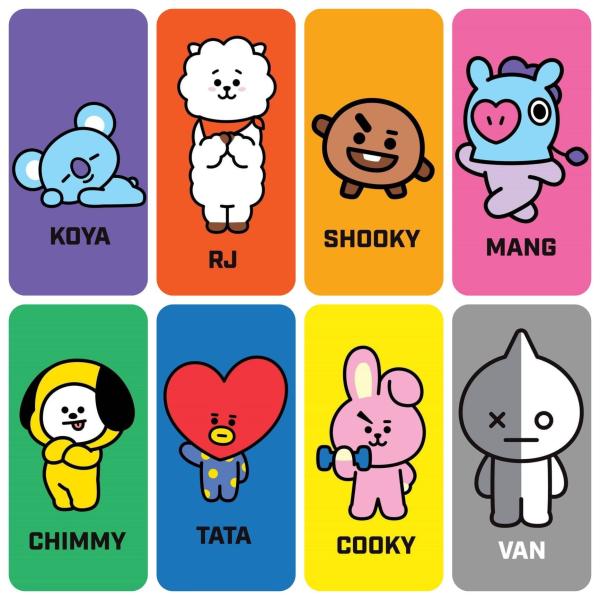 BTS - BT21 photocards