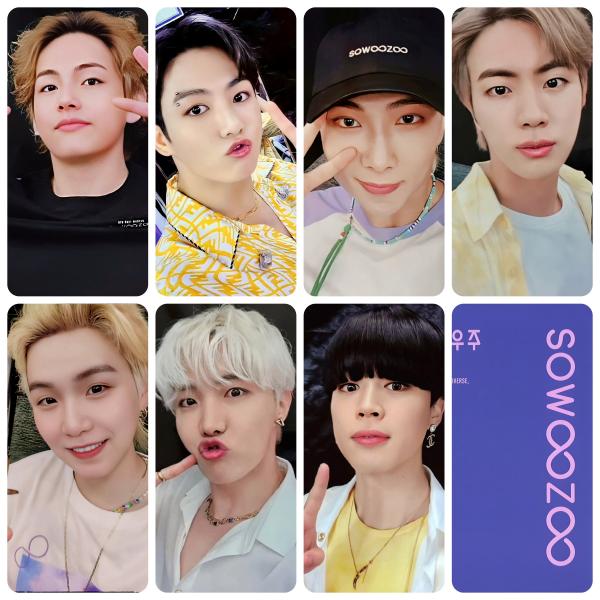 BTS - Muster Sowoozoo Bluray Photocards