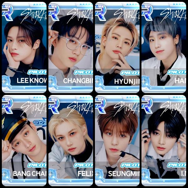 Stray Kids 5 Star Superstar Pilot Fanmeeting Mini Photocards