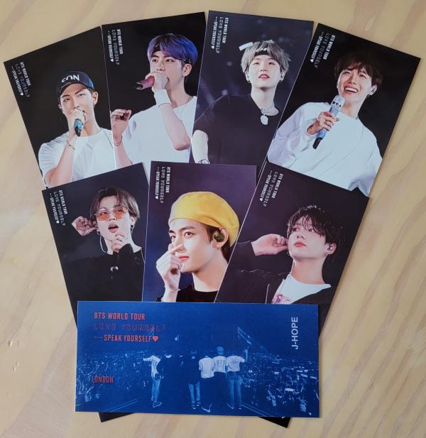 BTS - LY London Bookmarks