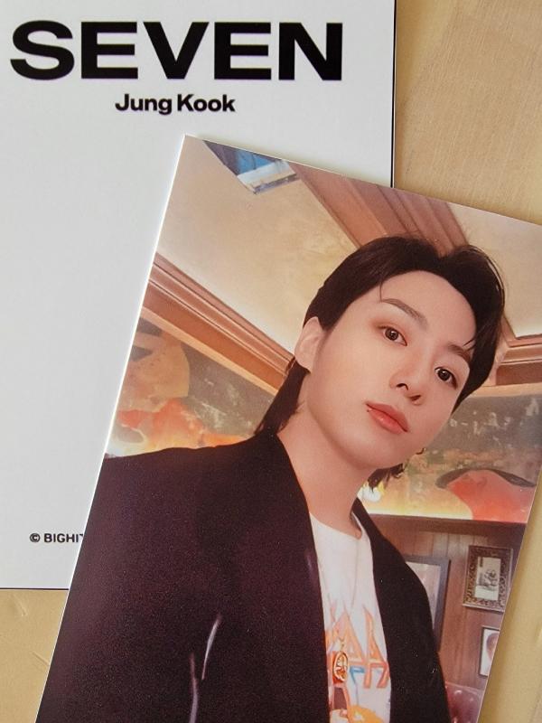 Jungkook, Seven -  Mini Shirt Photo Card