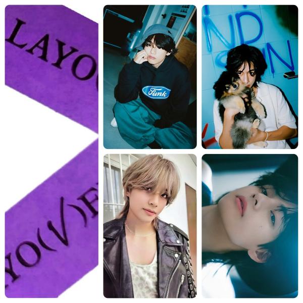 Taehyung - Layover : Powerstation Lucky Draw Photocards
