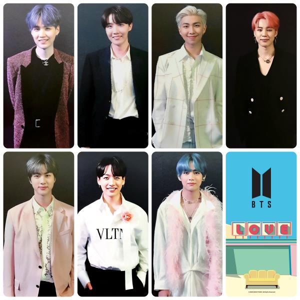 BTS Boy with Luv Broadcast Photocards Ver 1