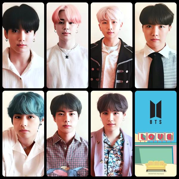 BTS Boy with Luv Broadcast Photocards Ver 2