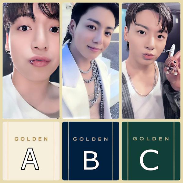 Jungkook - Golden : WVG Photo Cards