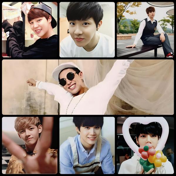 BTS - 1st MD 2014 DIARY Bonus Post Cards