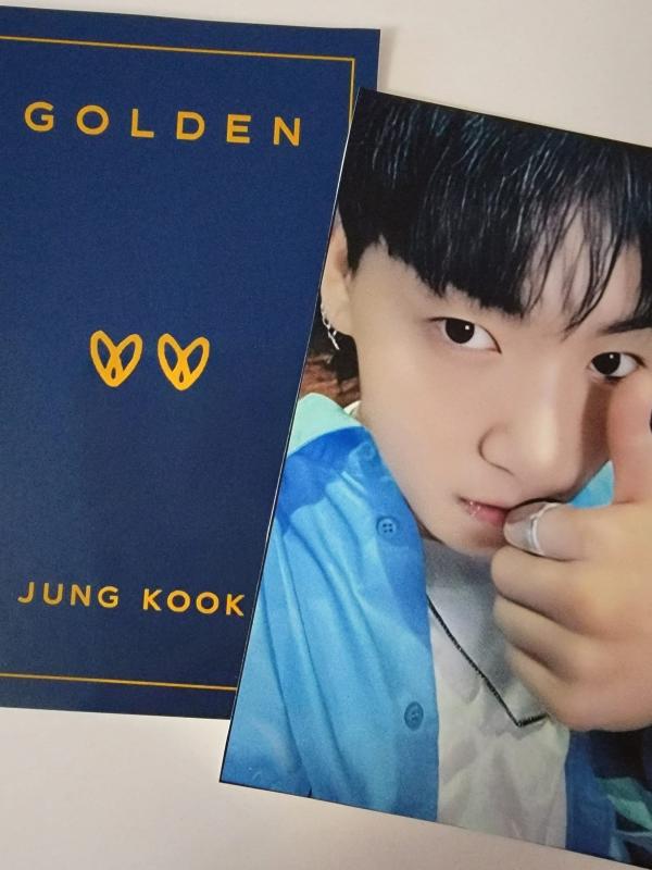Jungkook - Golden : Draw Our Golden Moment Event Photo Card