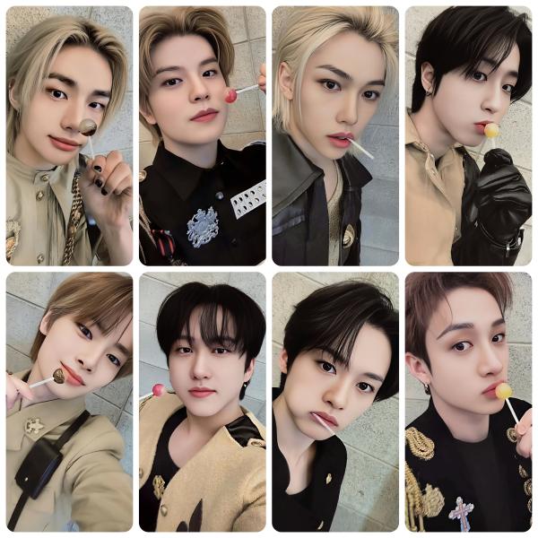 Stray Kids Soundwave Gashapon 5 Lolipop Photocards
